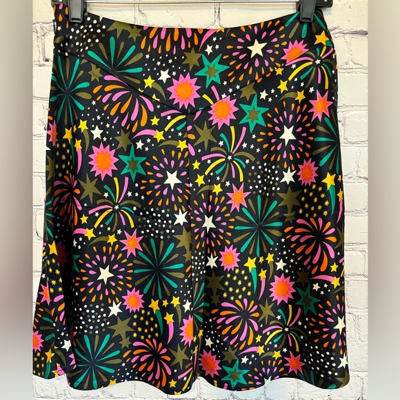 Boden Satin Bias-Cut A-Line Mini Skirt--Sz 6 - Picture 6 of 13